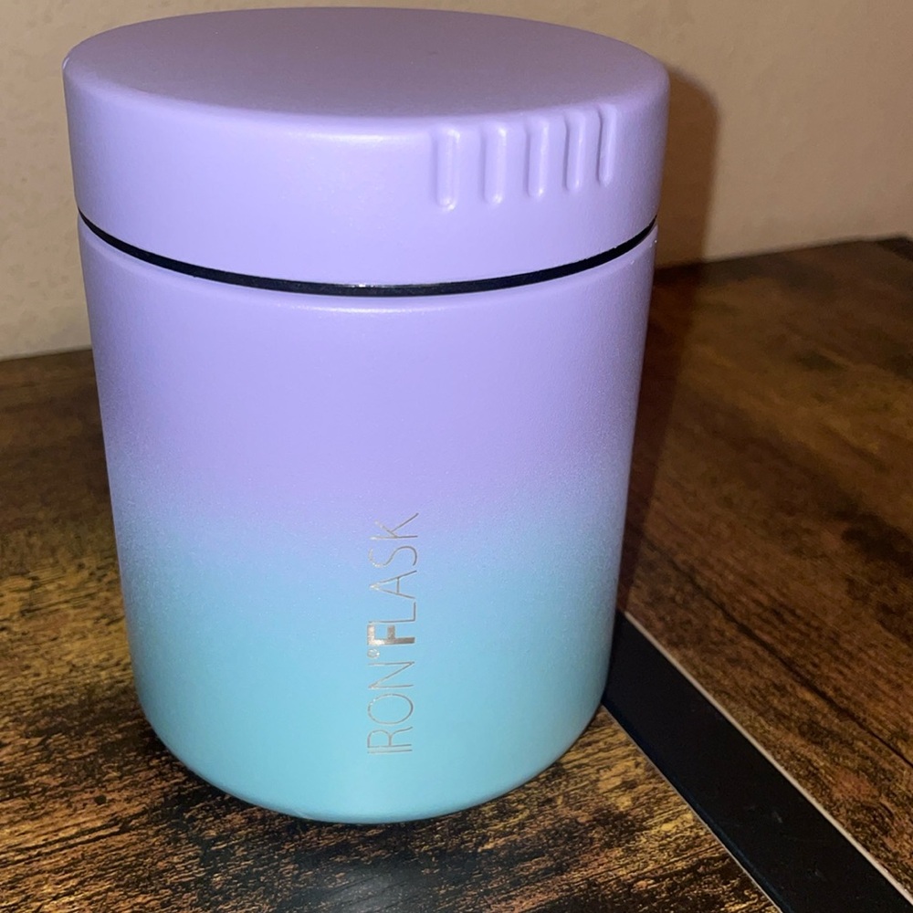 Iron flask soup thermos